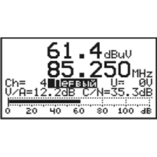 Измеритель аналоговых ТВ сигналов ИТ-09А Планар Измеритель аналоговых ТВ сигналов ИТ-09А Планар